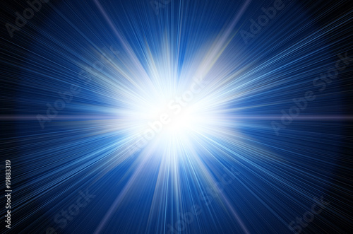 bright flash