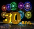 Joyeux anniversaire avec feu d'artifice Joyeux anniversaire avec feu d'artifice