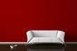 Modern interior with sofa