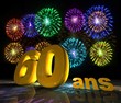 Joyeux anniversaire avec feu d'artifice Joyeux anniversaire avec feu d'artifice