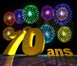Joyeux anniversaire avec feu d'artifice Joyeux anniversaire avec feu d'artifice