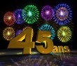 Joyeux anniversaire avec feu d'artifice Joyeux anniversaire avec feu d'artifice