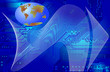 Vector: global communication - Internet Network global communication - Internet Network