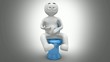 indigestion - wc - mal de ventre - constipation