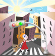 pedestrian crossing