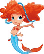 Young mermaid.