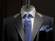 Unfinished jacket at a tailor shop (horizontal)