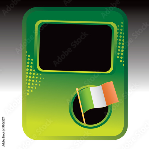 Irish Flag Template