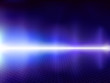 Fantastic blue computer background with hexagonal mesh
