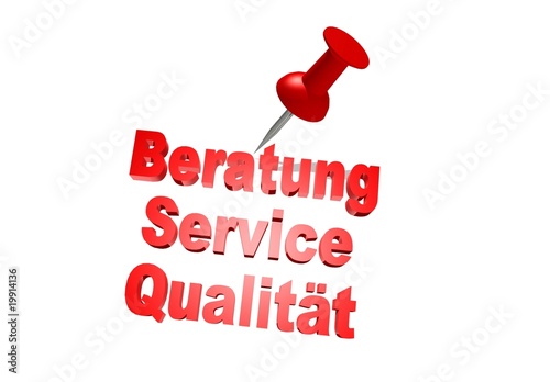 Beratung Service Qualität