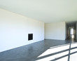 big room, empty