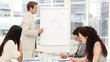 Video: Young businessman Giving Presentation Young businessman Giving Presentation