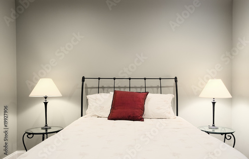 Photo: Bed and Lamps Bed and Lamps