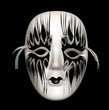 white mask