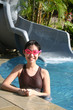 Girl at the pool