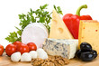 cheese with vegetables