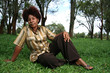 African Woman Outdoors