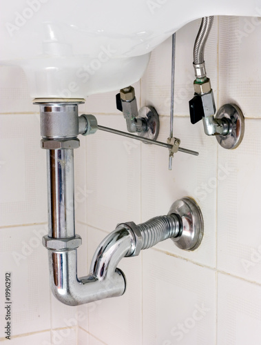 Photo: basin siphon basin siphon