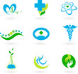 Collection of medical icons