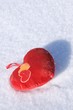 Herz im Schnee