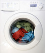 Clothes in laundry