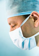 look of working surgeon