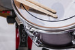 Drum Sticks Prepared For Playing