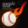 Photo en ligne au meilleur prix Baseball fire ball