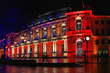 Börse Frankfurt während der Luminale