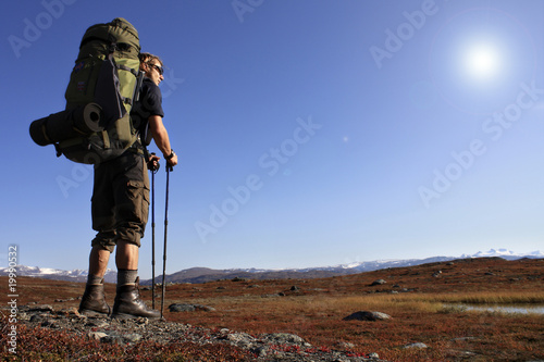Hiker on the Trail