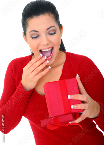 Young Woman Surprised