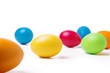 Photo: bunte Ostereier bunte Ostereier