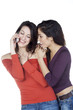 jeunes amies déclaration conversation téléphone secret