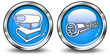 Glossy 3D Style Buttons 