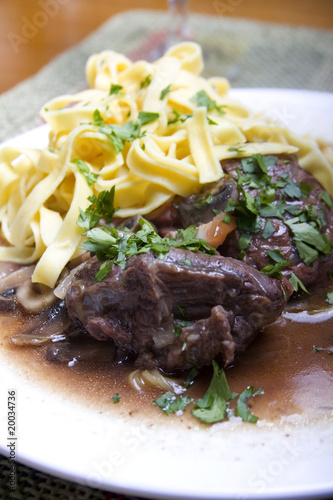 Assiette de Bourguignon