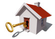 House with Key 3D