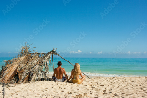 Photo: Couple on the beach Couple on the beach