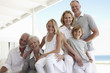 Beautiful family portrait