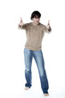 jeune homme mouvement réussite jeune homme mouvement réussite