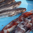 Marché aux poissons : Merlans