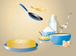 Chandeleur- ingrédients pâte à crêpes