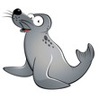 seehund robbe cartoon lustig tier seehund robbe cartoon lustig tier