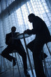 Businessmen Having Coffee