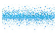 blue colored pixels