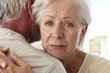 Emotional mature woman