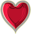 Heart with jewels Heart with jewels