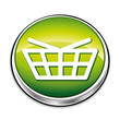Green handle shopping basket button