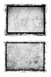 Computer designed grunge border
