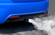 pollution of environment from powerful sport car