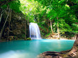Waterfall Eravan, in Kanchanabury, Thailand